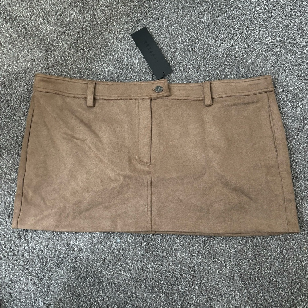 Lioness Suede Mini Skirt
